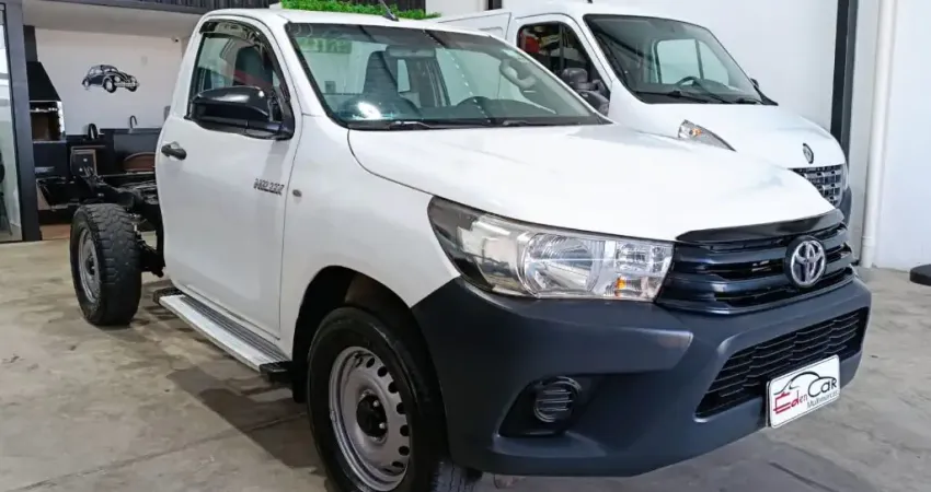 REPASSE! TOYOTA HILUX 2.4 CHASSI 4X4 ANO 2019