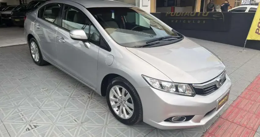 Honda Civic Sed. LXL Flex  Aut   - Prata - 2012/2012