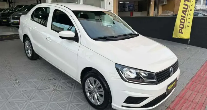 Volkswagen Voyage Flex UNICO DONO COM 37 MIL KM COMPLETO  - Branca - 2022/2023