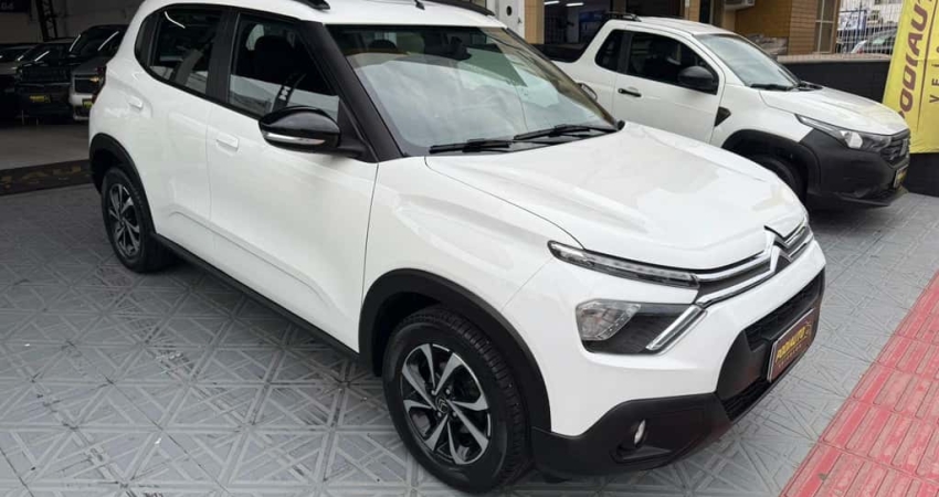 Citroën C3 Feel Pack 1.6 Flex Aut COM 28 MIL KM  - Branca - 2022/2023
