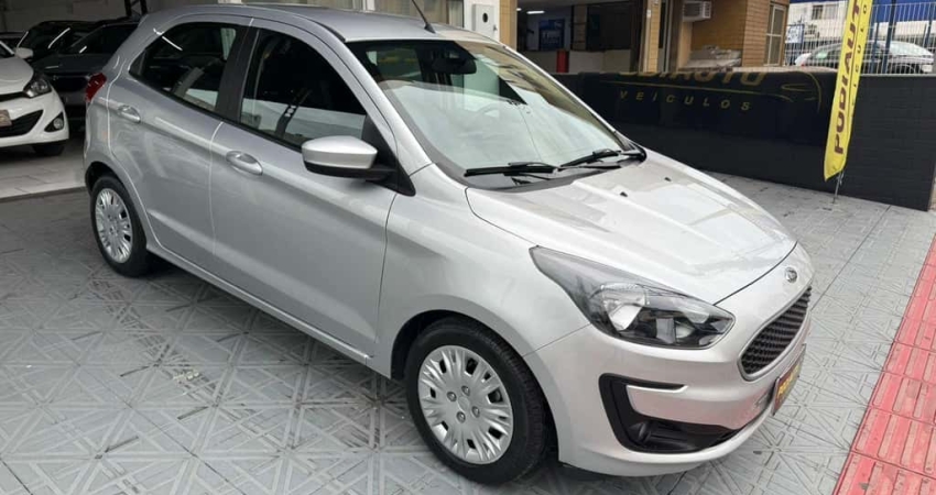 Ford KA 1.0 SE Plus Flex  - Prata - 2018/2019