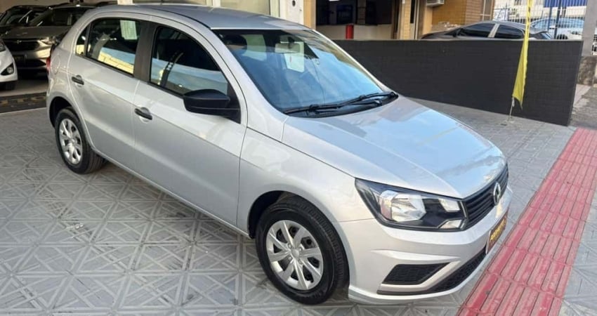 Volkswagen Gol COMPLETO UNICO DONO  - Prata - 2021/2022