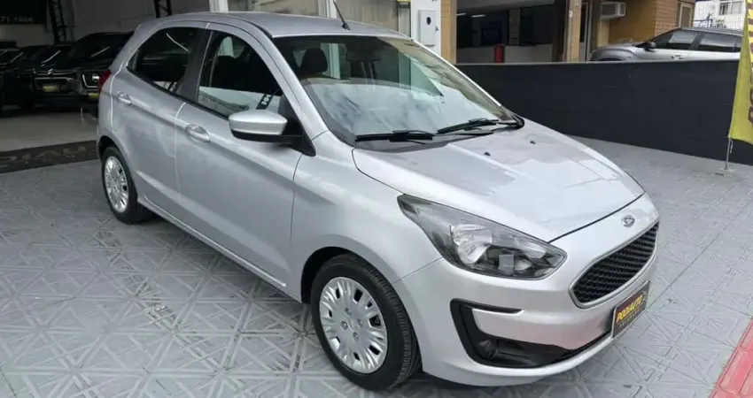 Ford KA 1.5 SE Plus Flex Aut - Prata - 2018/2019
