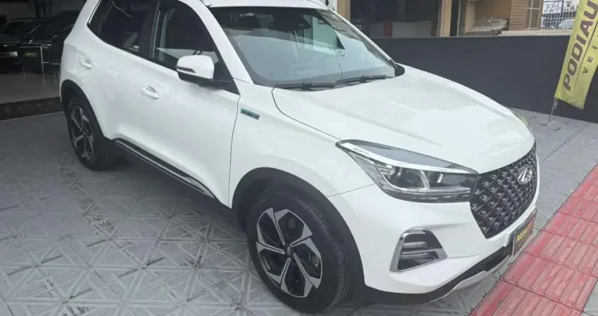 CAOA Chery Tiggo 5X PRO 1.5 Turbo (Híbrido) COM 11 MIL KM  - Branca - 2023/2024