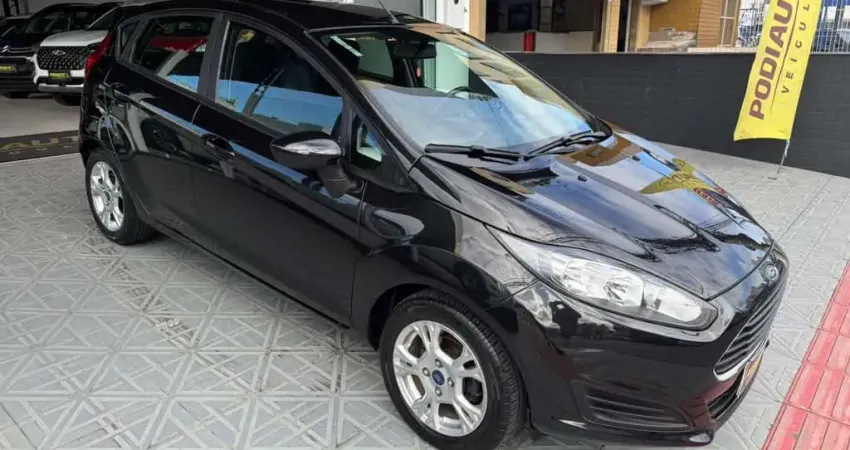 Ford Fiesta Hatch FLEX 1.5 COMPLETO  - Preta - 2013/2014
