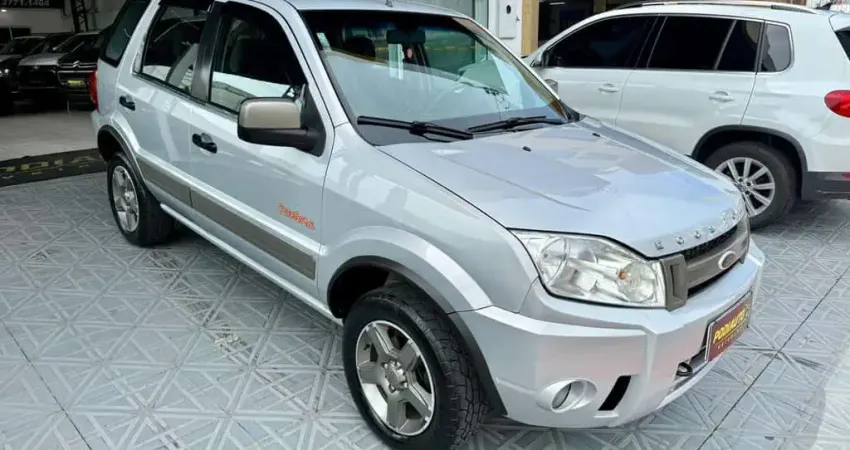 Ford EcoSport XLT FREESTYLE 1.6 Flex  - Prata - 2009/2009