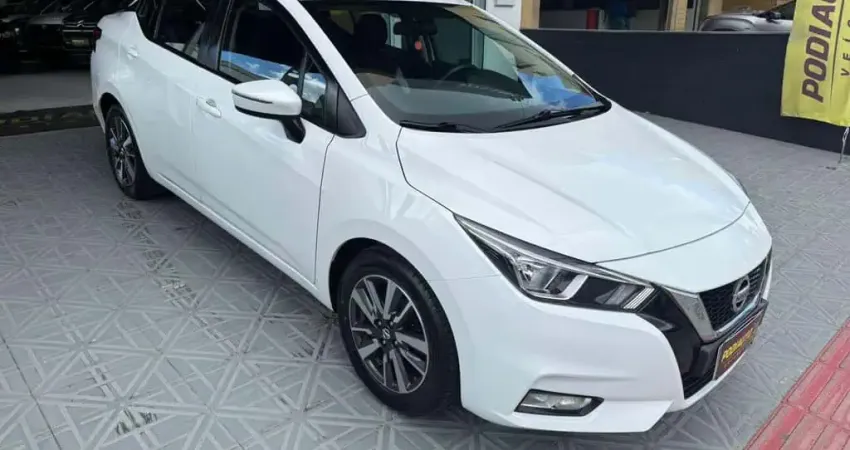 Nissan Versa Advance 1.6 Flex Aut  - Branca - 2022/2023