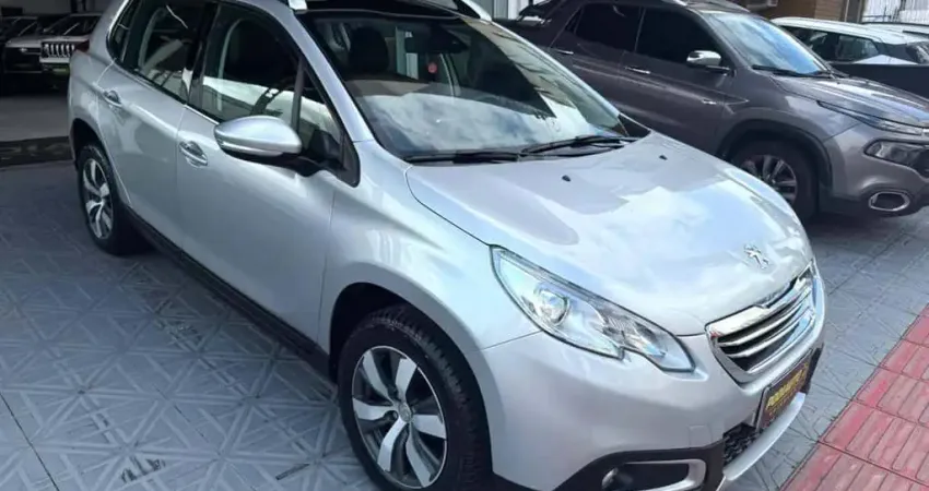 Peugeot 2008 Griffe 1.6 Flex 16V 5p Aut.  - Prata - 2017/2017