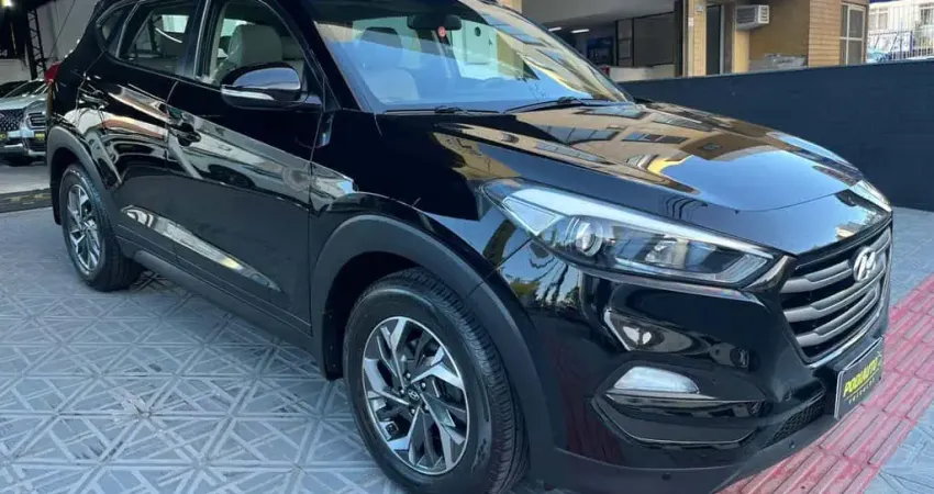 Hyundai Tucson GLS 1.6 Turbo Aut  - Preta - 2018/2019