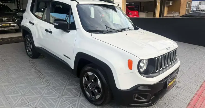 Jeep Renegade Sport Flex Mec UNICO DONO   - Branca - 2016/2016