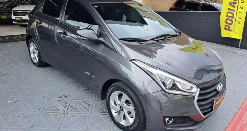 Hyundai HB20 Premium 1.6 Flex  Aut - Cinza - 2016/2016