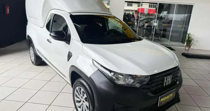 Fiat Strada Endurance 1.4 Flex CS Plus COM BAU  - Branca - 2021/2022