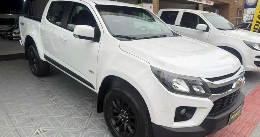 Chevrolet S-10 Pick-up LT 4x4 CD Diesel Aut UNICO DONO  - Branca - 2021/2022