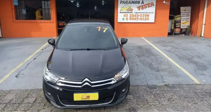 CITROËN C4 LOUNGE 1.6 THP FLEX TENDANCE BVA