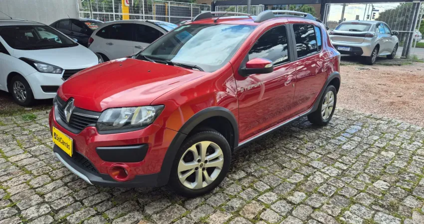 RENAULT SANDERO STEPWAY 1.6 8V FLEX 2016 **BAIXA KM, IMPECÁVEL**