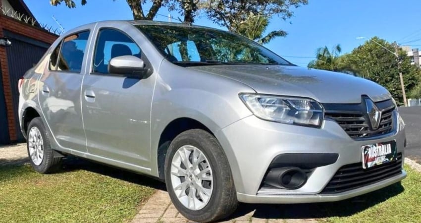 RENAULT LOGAN ZEN 1.0 FLEX 12V MEC. 2021/2022 – O SEDÃ ESPAÇOSO E ECONÔMICO QUE CABE NO SEU BOLSO! 