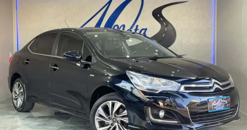 Citroen C4 lounge 2017 1.6 exclusive 16v turbo flex 4p automático