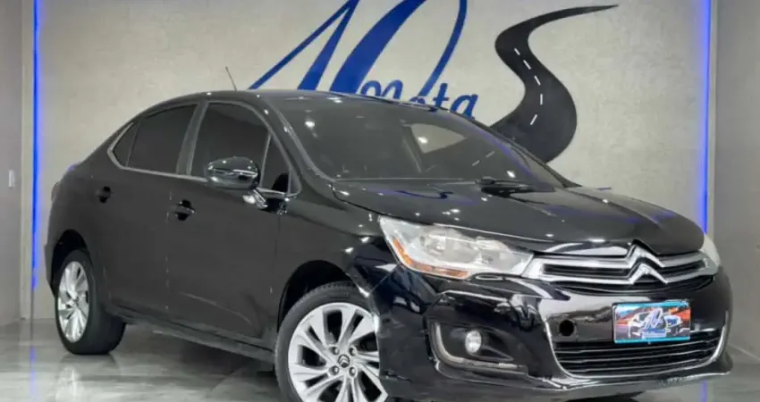 Citroen C4 lounge 2016 2.0 mpfi tendance 16v flex 4p automático