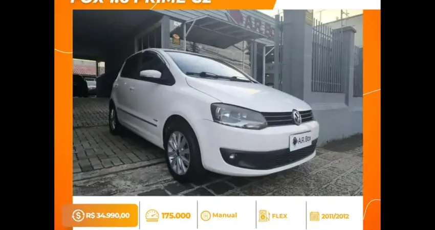 VOLKSWAGEN FOX 1.6 PRIME GII 2012 BRANCO