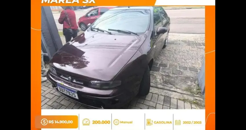 FIAT MAREA SX 2003 VERMELHO