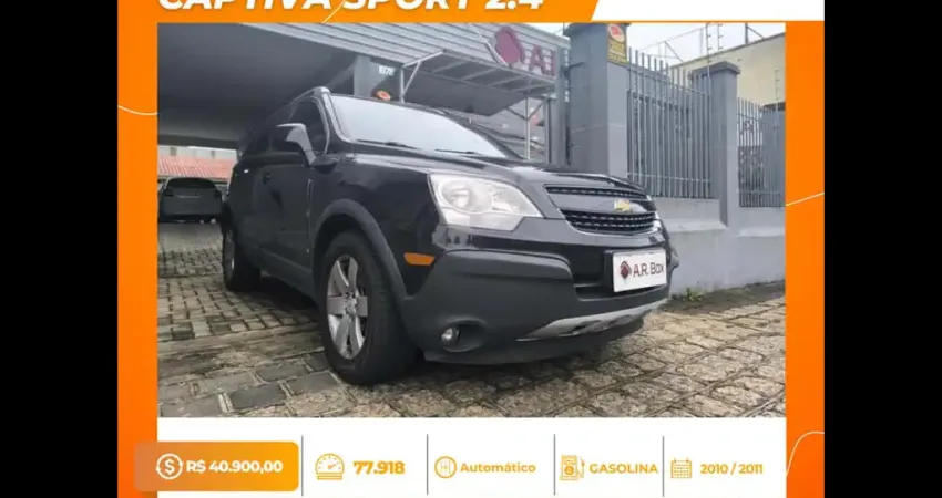 CHEVROLET CAPTIVA SPORT 2.4 2011 PRETO