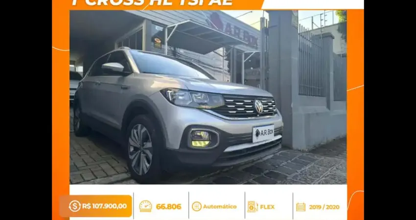 VOLKSWAGEN T CROSS HL TSI AE 2020 PRATA