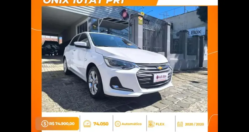 CHEVROLET ONIX 10TAT PR1 2020 BRANCO
