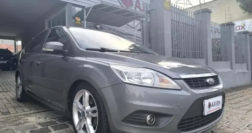 FORD FOCUS HC FLEX 2013 CINZA COMPLETO