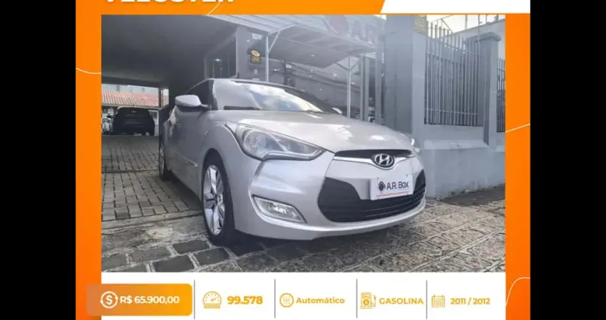 HYUNDAI VELOSTER 2012 TOP DE LINHA PRATA