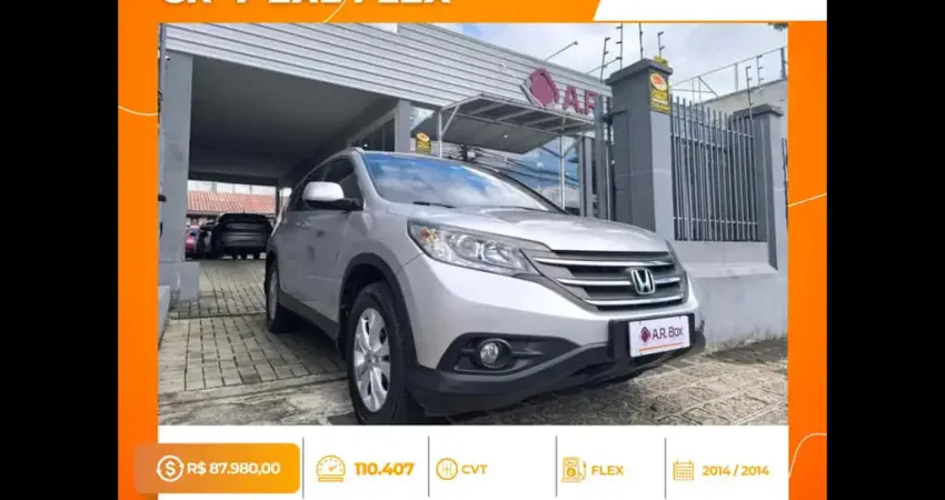 HONDA CR-V EXL FLEX 2014 PRATA