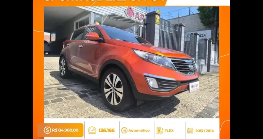 KIA SPORTAGE EX2 OFFG4 2014 LARANJA