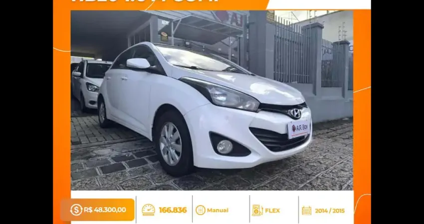 HYUNDAI HB20 1.6 M COMF 2015 BRANCO