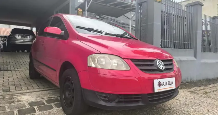 VOLKSWAGEN FOX 1.0 2010 VERMELHO BASICO