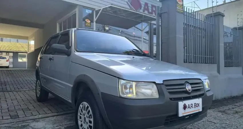 FIAT UNO MILLE WAY ECON 2009 4 PORTAS PRATA