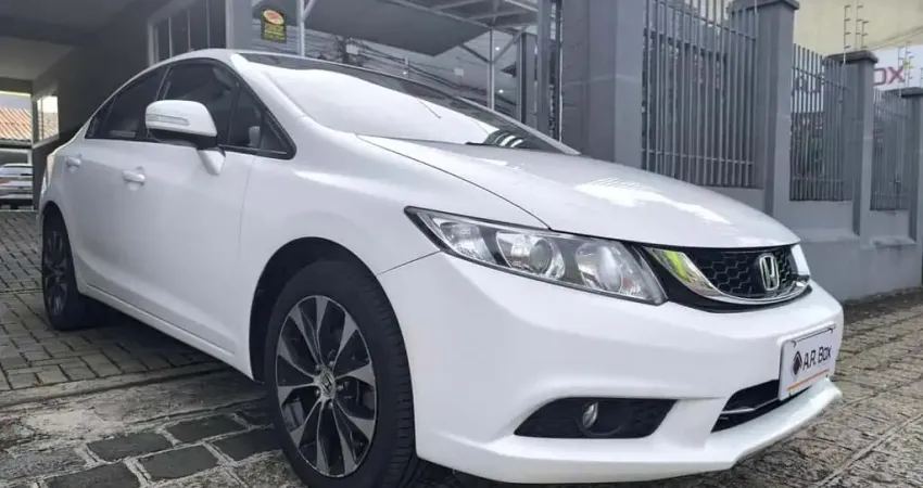 HONDA CIVIC LXR 2016 COMPLETO BRANCO