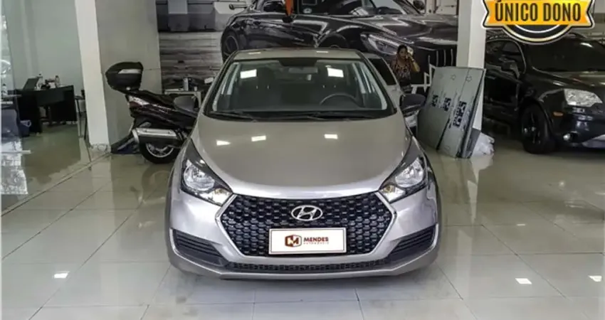 Hyundai Hb20 2019 1.0 unique 12v flex 4p manual