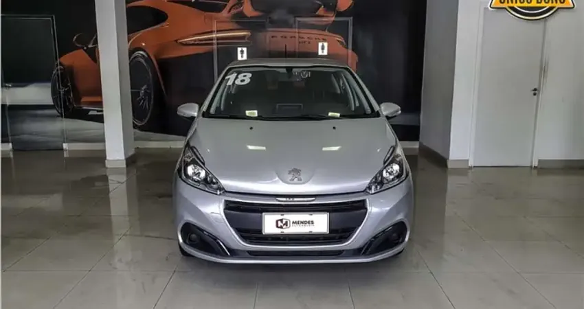 Peugeot 208 2018 1.6 griffe 16v flex 4p automático