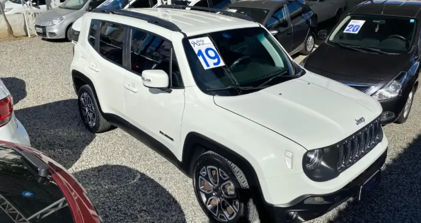 JEEP RENEGADE LONGITUDE AUT 4X2 1.8 2019 COMPLETO!
