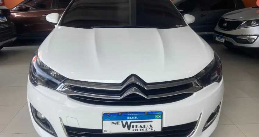 Citroën C4 Lounge Tendance 1.6 2015 – Conforto, elegância e desempenho!