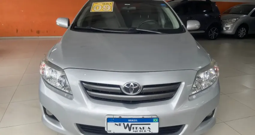 Toyota Corolla XEi 1.8 2009 – Confiabilidade e conforto que você merece!