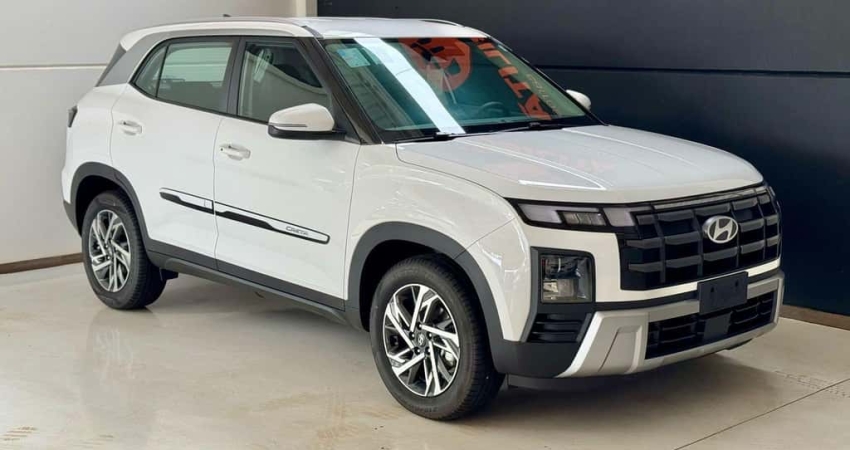 Hyundai Creta Limited 1.0 TB 12V Flex Aut. - Branca - 2024/2025