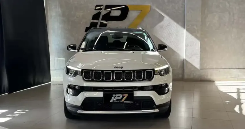 Jeep Compass LIMITED T270 1.3 TB 4x2 Flex Aut  - Branca - 2023/2023
