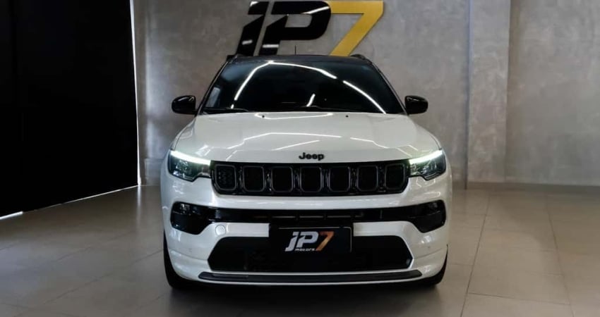 Jeep Compass S T270 1.3 TB 4x2 Flex Aut.  - Branca - 2022/2023