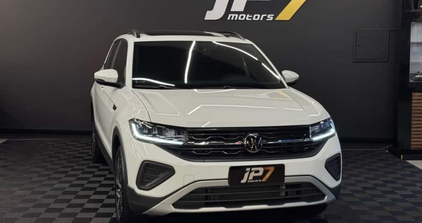 Volkswagen T-Cross Comfor. 200 TSI 1.0 Flex 5p Aut.  - Branca - 2024/2025