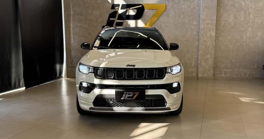 Jeep Compass S T270 1.3 TB 4x2 Flex Aut.  - Branca - 2021/2022