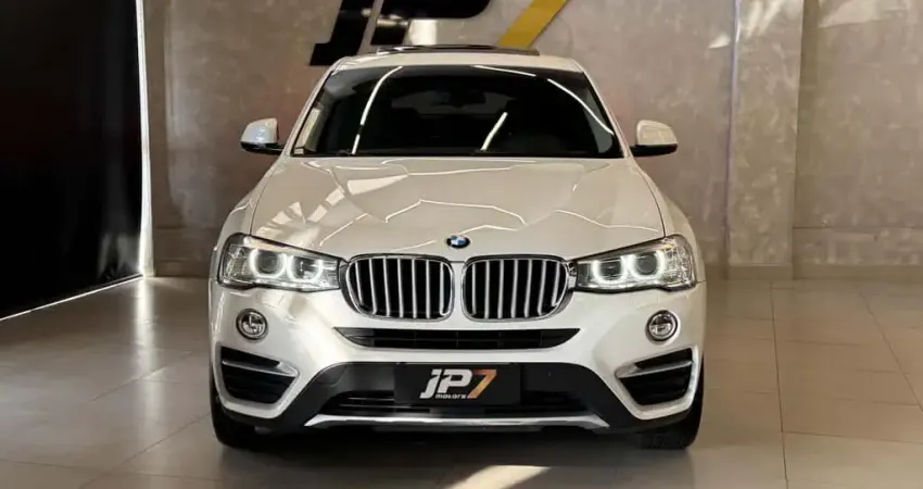 BMW X4 XDRIVE 28i X-Line 2.0 Turbo 245cv Aut  - Branca - 2018/2018