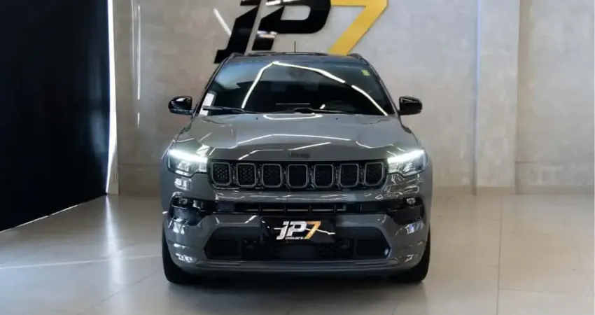 Jeep Compass S T270 1.3 TB 4x2 Flex Aut.  - Cinza - 2022/2023
