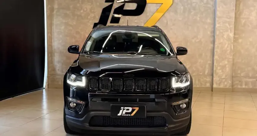Jeep Compass LONGITUDE 2.0 4x2 Flex 16V Aut.  - Preta - 2021/2021