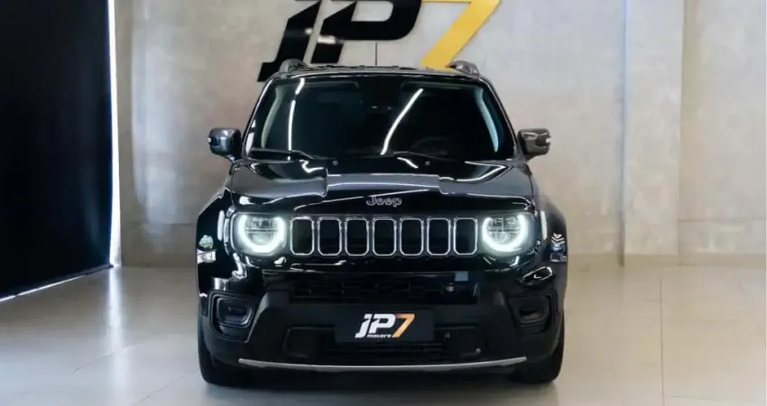 Jeep Renegade Long. T270 1.3 TB 4x2 Flex Aut. - Preta - 2023/2024