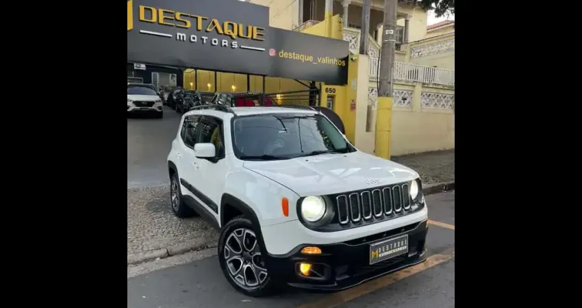 Renegade Longitude 1.8 4x2 Flex 16V Aut.